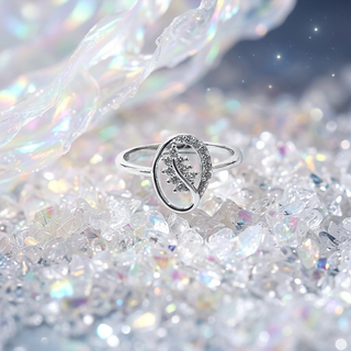 Silver Petal Bloom Ring
