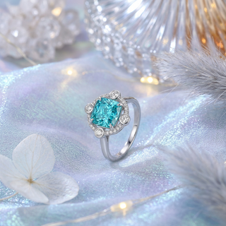 Sky Halo Cocktail Ring