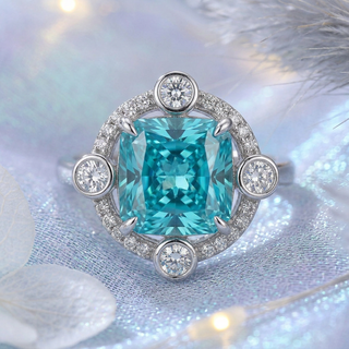 Sky Halo Cocktail Ring
