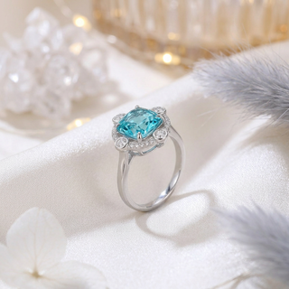Sky Halo Cocktail Ring