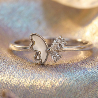 Butterfly Duo Open Ring