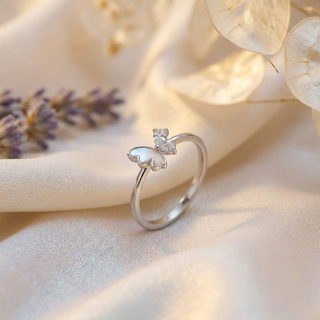 Butterfly Duo Open Ring