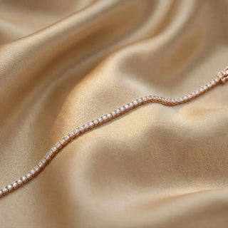 Rose Radiance Tennis Bracelet