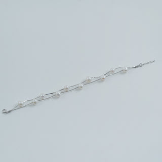 Ocean Wave Pearl Bracelet