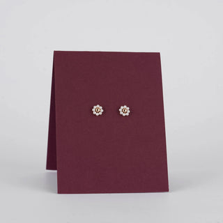 Mini Pearl Cluster Stud Earrings