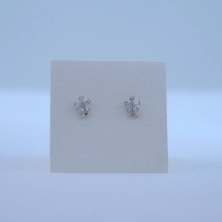 Crystal Patel Cluster Stud Earrings