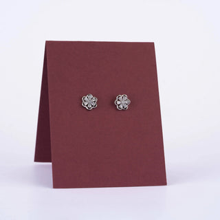 Petite Bloom Cluster Stud Earrings