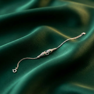 Sleek Sparkle Bar Bracelet