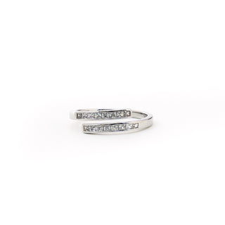 Sleek Baguette Bar Ring in 925 Sterling Silver by Keyona Jewellery