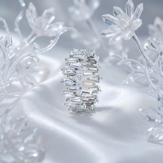 Crown Prong Eternity Band