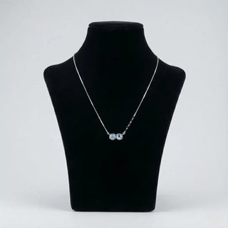 Silver Twin Solitaire Mangalsutra