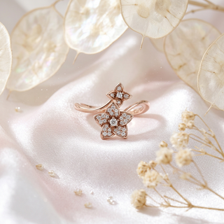 Twinkle Star Charm Ring