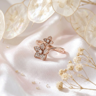 Twinkle Star Charm Ring