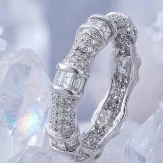 Regal Baguette Eternity Band