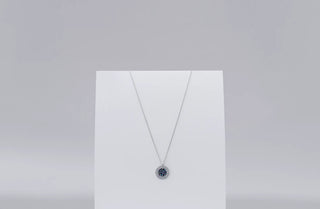 Cosmic Confetti Disc Necklace