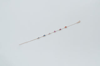 Sunset Gem Line Bracelet