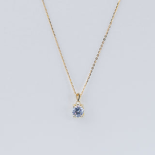 Buy Classic Gold Solitaire Necklace Online – Keyona Jewellery