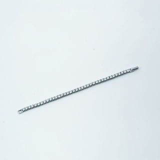 Silver Classic CZ Tennis Bracelet