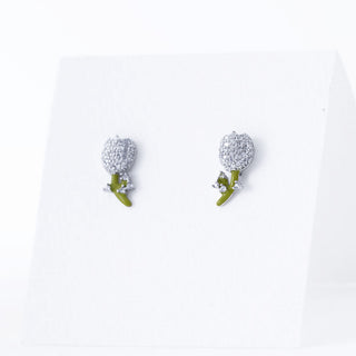 Sparkling Berry Stud Earrings